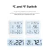 Smart Wireless Temperature Humidity Sensor with Advanced Bluetooth/WiFi Technology Adjustable Modes Low Power Consumption Ideal for Remote Home Monitoring and Smart Home Automation