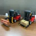 1/24 2.4G 11CH Alloy RC Heavy Forklift Crane Car Lifting Music Spray Scene Simulation Children Toy For Boys