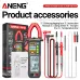 ANENG PN102+ Digital Clamp Meter with English Voice Prompt and Battery Excluded Delivery Accurate Current Measurement for Electrical Testing and Troubleshooting