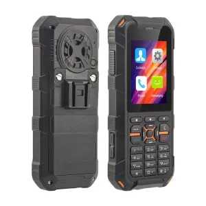 UNIWA F20 4G LTE Rugged Walkie Talkie 2.4-inch Touch Screen Handheld Phone IP68 Waterproof 3500mAh Battery GPS GLONASS Beidou Rugged Communication Device