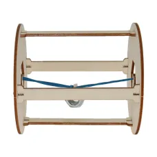 Wooden DIY Educational Scientific Experiments Early Education Toys Magic Wheel for Children