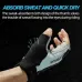 ROCKBROHalf Finger Bicycle Gloves PLeather Breathable Non-slipFashion Gloves for MTB Bike Cycling Fun