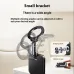 Ugreen LP899 Mobille Phone Magnetic Stand Clamp-on Travelling Holder Double-layer Strong Magnetic Ring Design 720 Horizontal and Vertical Screen Adjustment Mini Foldable Desktop Phone Bracket