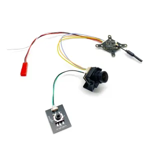 SLONWAKE 5.8G 48CH Pit VTX 25mW 100mW 200mW 500mW Adjustable FPV Transmitter with CMOS 1200TVL FPV Camera for RC FPV Drones RC Cars