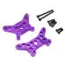 Upgraded Metal Parts Front and Rear Shock Absorber Brackets Set for MJX 14211 HYPER GO 1/14 RC Car Vehicle Models Accessories