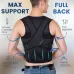 KALOAAdjustable Back Support Belt Back Posture Corrector Shoulder Lumbar Spine Support Back Protector
