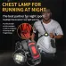 Waist Strap Running Light IPX4 Waterproof USB Charging Chest Light High Brightness Night Safety Warning Light