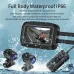 Motorcycle DVR 3.0 inch IPS Dual 1080P Full HD Full Body Waterproof Moto Camera WiFi GPS Dash Cam Front Rear Driving Video Recorder