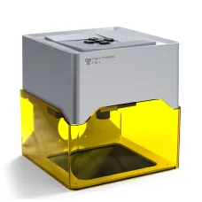 EU/US/BR Direct TWO TREES TS1 Mini Laser Engraver Machine 3W 80x80mm Engraving Area Desktop CNC Engraving for Wood Leather Plastic Offline Operation with Safety Goggles Lightburn Compatible DIY Craft Tool