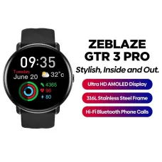 World PremiereZeblaze GTR 3 Pro 1.43 inch Ultra HD AMOLED 466*466 pixels 316L Stainless Steel Fitness & Wellness Smart Watch