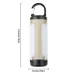 IPRee USB Rechargeable Flashlight Powerful 1200mAh Mini LECamping Lanterns Warm White Light Haning Outdoor Camping Light