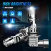 NovSight 2PCS 17000LM 60W LED Car Headlight Bulbs 6500K Bright White IP68 Waterproof Level LED Headlamp