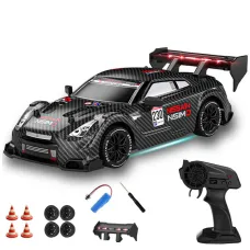ENOZE 87001/02/03/04/05 RTR 1/24 2.4G Drift RC Car Mini Racing LED Light Remote Control High-Speed Motor On-Road Race Vehicle Model Boys Gifts Toys