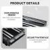 Andeman 7800W 4-Channel Car Amplifier High Power Output 12V-13.8V Efficient Cooling Design for Enhanced Audio Performance