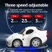 Wltoys Q7201 1/72 2.4G Mini RC Car LED Light 3 Speed Adjustable Full Scale Q Version Desktop Micro Remote Cruise Control Vehicles Models Toys