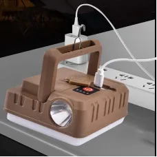 5 in 1 Outdoor LETent Lamp Far and Near Dual Light USB Charging Mobile Night Market Light Floor Lamp Emergency Wild Camp Light