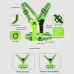 WESBIKING Night Cycling Clothing 4 LEBeads Type-Rechargeable Adjustment Running Light Reflective Sports Vest for Safe Warning Riding
