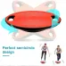 KALOABalance Board Fitness Trainer Non-Slip Lightweight for Yoga Balance Training High-Density Stability Plate with Handles for Home Gym