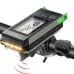 3 in 1 Smart Bike Headlight 800Lm Brightness 2000mAh Battery IP65 Waterproof with Speedometer Horn LEBike Lamp Cycling Flashlight