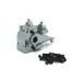 Upgraded Metal Parts Front Gearbox Kit for Wltoys 1/12 124006 12423 12427 12428 12429 RC Car Vehicle Models Accessories Parts