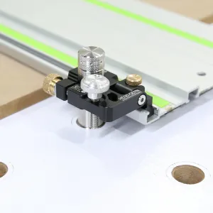 HONGDUI Hooked On Wood 2pcs Folding Guide Rail Clamp HD30-GD7N Bench Dog Flip Clamps Folding Rail Clip For MFT System