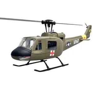 ROBAN 450 Class UH-1D 2.4G 11CH GPS Stabilized Scale Flybarless RC Helicopter RTF With X1 Flight Controller