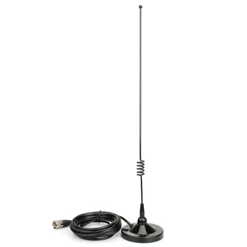 RETEVIS MR100 Dual Band Car Antenna 144/430MHz VHF UHF with SL16/PL259 Mobile Magnet Mount for RT98/RT95 Radio