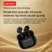 LENOVO ERAZER XT69PRO TWS Earbuds bluetooth 5.4 Earphone 13mm Dynamic Speaker Deep Bass 24H Playback Low Game Delay Ergonomics In-ear Sports Headphones