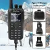 Anytone AT-D878UVII Plus Walkie Talkie Digital DMR Dual Band AES256 Encryption Bluetooth PTT GPS APRS USB-C Charge Two Way Radio