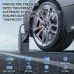 Portable Wireless Multi-functional Inflatable Pump 100W Digital Display LED Lighting AI Auto Stop for Car Motorcycle Tire Ball Inflation