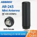 ABBREE AR-243 SMA-Female Mini Antenna UHF 400-480MHz Short Small Antenna for Walkie Talkie Baofeng BF-888S UV5R UV-21 PRO