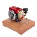 NikolaToy for MUSA 1/8 2.6cc Mini Single Cylinder 4-Stroke Gas Powered Motor Engine Model Physics Experiment Science Education Toys Gift
