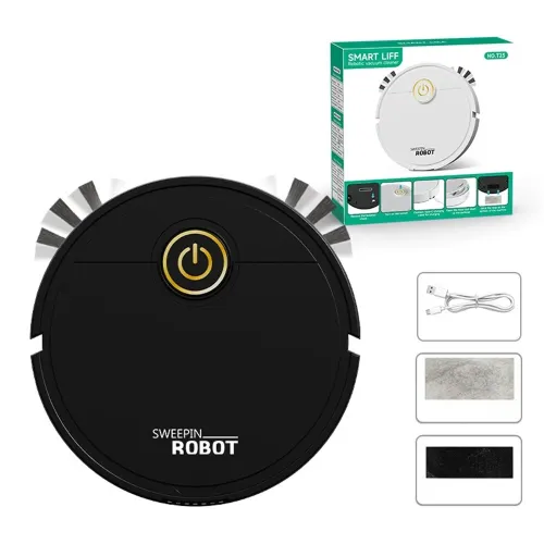 Tevorex 3 IN 1 Fully Automatic Sweeping Robot Sweeper Suction Mopping Sweeping Machine Intelligent Home Appliance Kitchen Home Cleaning Robots