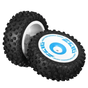 2PCS Wltoys 124017 Brushless 1/12 RC Car Spare Front/Rear Tires 2017 2018 Vehicles Model Parts