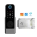 GT01-2 Waterproof Tuya TTLOCK Smart Door Lock Wifi Double Side Fingerprint Lock Outdoor Gate Digital Password Remote App Home Electronic Rim Lock