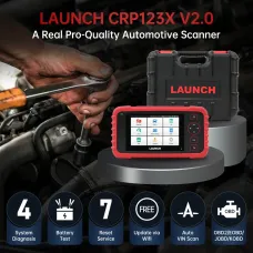 LAUNCH CRP123X V2.0 Car OBD2 Diagnostic Tools OBD II Scanner Engine ABS Airbag SRS AT Code Reader Free Update Automotive Tools