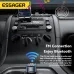 ESSAGER F748 bluetooth 5.3 FM Transmitter 2USB-A+USB-C PD3.0 QC3.0 FCP AFC iP2.4 USB Car Charger LED Digital Display Support TF Card/U Disk Wireless Radio Adapter HiFi Music Play Car Kit With Mic Hands Free Calls