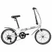 USA Direct iDeaPlay P12 6-Speed 20 Inch Wheels Mountain Bike Steel Frame V-Brakes Payload 75KG Adult Folding Bicycle