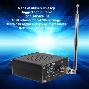 ATS 20+ Si4732 Radio Receiver High Sensitivity Portable Small World Band Digital Receiver for Outdoor Camping Home