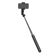 Aochuan M2 Pro Handheld Gimbal Selfie Stick Tripod with Fill Light AI Face Tracking Gesture Operation Mobile Phone Stabilizer for Vlog Live Recording