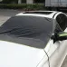 Car Oxford Cloth Snow Cover Windshield Antifreeze Covers 6 Strong Magnets with Reflective Strips for Cars and SUVs