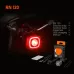 Type-VersionMAGICSHINRN120 V2.0 Bike Taillight 260 Visibility IPX6 Waterproof 2000m Distance Bicycle Rear Light for Night Cycling