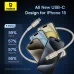 Baseus Tungston Gold Series 5A 100W Type-C to Type-C Cable Fast Charging Data Transmission Tinned Copper Core Line 1M Long for iPhone 15 15 Pro for Huawei Mate60 Pro for Xiaomi 14pro for Samsung Galaxy ZFlip4