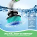Tevorex 12-in-1 Cordless Electric Power Scrubber, Adjustable Telescopic Handle, 430RPM Motor, Type-C Charging, for Tile, Grout, Bathroom & Kitchen