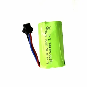 SG PINECONE FORSET 1612 WPL WP14 1/16 RC Car Parts 7.4v 600mAh 2S SM Plug Li-ion Battery 1612-056 Vehicles Models Spare Accessories
