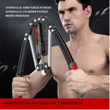 KALOA10-200KG Adjustable Arm Strengthener Hand Grip Strength Trainer Forearm Exerciser Power Strengthener for Muscle Building Forearm Training