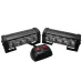 12V 4LED*2 Flashing Lights Car Front Grille Warning Lights Strobe Lights One To Two Long Bar Lights Warning Lamp
