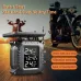 Solar Charging TPMS Motorcycle Tire Pressure System Tyre Temperature Alarm LED Display IP67 Waterproof