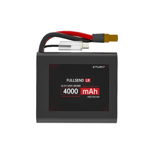 iFlight FULLSEND LR 21700 22.2V 4000mAh 6S 12.5C LiPo Battery XT60 Plug for RC Drone