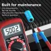 MA ANT P23A Multimeter Test Lead Set 1000V 23A 316 Stainless Steel Silicone Wire Detachable Tips